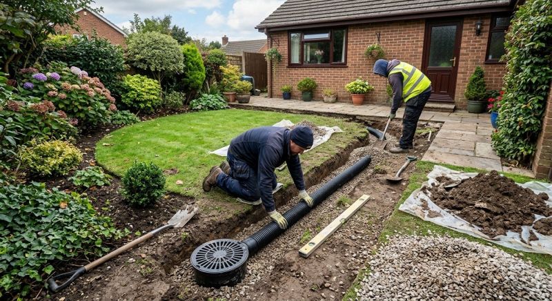 Yard Drain Installation in Tuscaloosa, AL