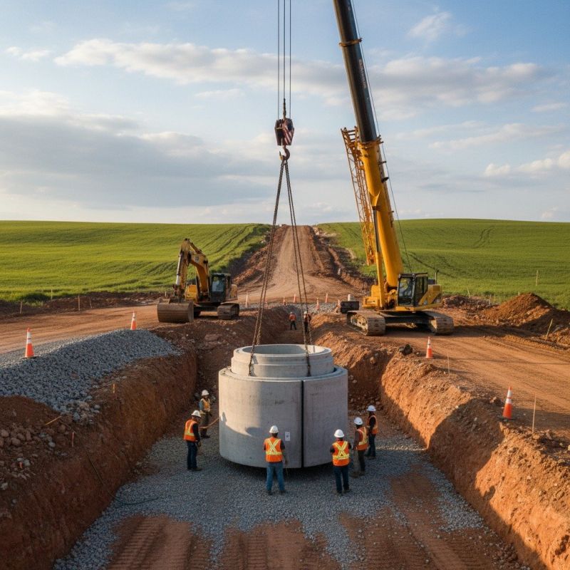 Local Culvert Construction pros at work